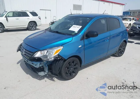 2022 Mitsubishi Mirage Black Edition/Se z USA, uszkodzony, nr VIN ML32AWHJ5NH005759